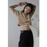 velour cropped pullover | BONJOUR SAGAN | 詳細画像6 