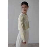 velour cropped pullover | BONJOUR SAGAN | 詳細画像14 