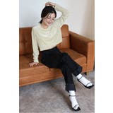 velour cropped pullover | BONJOUR SAGAN | 詳細画像19 