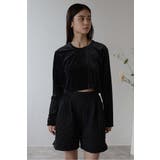 velour cropped pullover | BONJOUR SAGAN | 詳細画像30 
