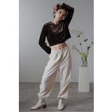 velour cropped pullover | BONJOUR SAGAN | 詳細画像35 