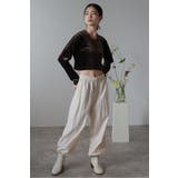 velour cropped pullover | BONJOUR SAGAN | 詳細画像37 