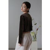 velour cropped pullover | BONJOUR SAGAN | 詳細画像40 