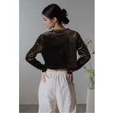 velour cropped pullover | BONJOUR SAGAN | 詳細画像42 