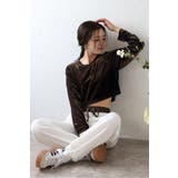 velour cropped pullover | BONJOUR SAGAN | 詳細画像45 