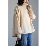 アンチピリング加工裏起毛ハイネックプルオーバー 88-004669 | BONJOUR SAGAN | 詳細画像11