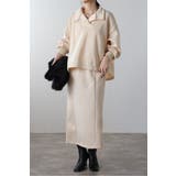 アンチピリング加工裏起毛ハイネックプルオーバー 88-004669 | BONJOUR SAGAN | 詳細画像15