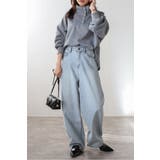 アンチピリング加工裏起毛ハイネックプルオーバー 88-004669 | BONJOUR SAGAN | 詳細画像30