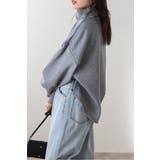 アンチピリング加工裏起毛ハイネックプルオーバー 88-004669 | BONJOUR SAGAN | 詳細画像32