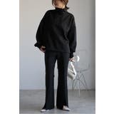 アンチピリング加工裏起毛ハイネックプルオーバー 88-004669 | BONJOUR SAGAN | 詳細画像36