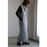 アンチピリング加工裏起毛Vネックジャンスカ 88-004670 | BONJOUR SAGAN | 詳細画像3 