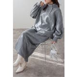 アンチピリング加工裏起毛Vネックジャンスカ 88-004670 | BONJOUR SAGAN | 詳細画像6 