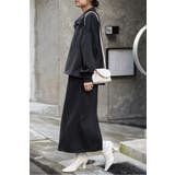 アンチピリング加工裏起毛Vネックジャンスカ 88-004670 | BONJOUR SAGAN | 詳細画像14 