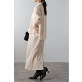 アンチピリング加工裏起毛Vネックジャンスカ 88-004670 | BONJOUR SAGAN | 詳細画像21 