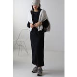 ワンピース スウェット 長袖 | BONJOUR SAGAN | 詳細画像1 