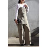 [SET]杢調ツイルジャケット×キャミ×パンツ 11-003524 | BONJOUR SAGAN | 詳細画像3 