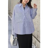 [SET]ストライプビッグポケットシャツ×ハーフイージーパンツ 11 00360… | BONJOUR SAGAN | 詳細画像6 