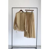 [SET]ワッシャーサイドドロストシャツ×フレアスカート 11-003728 | BONJOUR SAGAN | 詳細画像16 