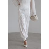 [3点SET]フレアスリーブメッシュトップス×カップ付きサテンキャミソール×裾ス… | BONJOUR SAGAN | 詳細画像4 