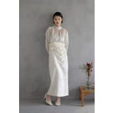 ECRU | 【オケージョン】jacquard shirring suspender | BONJOUR SAGAN