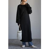 カットワッフル指穴付きボリューム袖ワンピース 77-002021 | BONJOUR SAGAN | 詳細画像12 