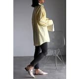 オーバーサイズ袖スリットシャツ 77-002114 | BONJOUR SAGAN | 詳細画像3 