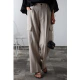 カーゴパンツ スラックス センタープレス | BONJOUR SAGAN | 詳細画像1 