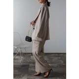 カーゴパンツ スラックス センタープレス | BONJOUR SAGAN | 詳細画像8 