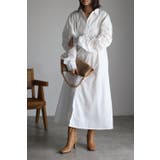 袖シャーリングシャツワンピース 77-002255 | BONJOUR SAGAN | 詳細画像1 