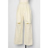 ヘリンボーンツイルカットパンツ 77-002522 | BONJOUR SAGAN | 詳細画像7 