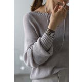 オフショルメッシュプルオーバー 77-002625 | BONJOUR SAGAN | 詳細画像8 