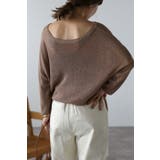 オフショルメッシュプルオーバー 77-002625 | BONJOUR SAGAN | 詳細画像12 