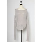 オフショルメッシュプルオーバー 77-002625 | BONJOUR SAGAN | 詳細画像16 