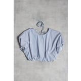 クロップドコクーンストライプブラウス 77-002686 | BONJOUR SAGAN | 詳細画像16 