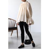 キャンディスリーブギャザーブラウス 77-002785 | BONJOUR SAGAN | 詳細画像3 