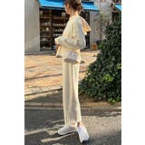 パーカー×スウェットスカートセットアップ 77-003294 | BONJOUR SAGAN | 詳細画像1 