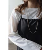 胸パッド取り外しキャミロングワンピース 77-003430 | BONJOUR SAGAN | 詳細画像4 