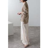 カーブギャザースリーブブラウス 77-003441 | BONJOUR SAGAN | 詳細画像3 