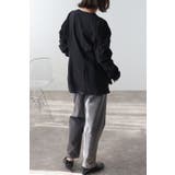 カーブギャザースリーブブラウス 77-003441 | BONJOUR SAGAN | 詳細画像13 