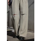 膝スリットスラックスパンツ 77-003454 | BONJOUR SAGAN | 詳細画像8 