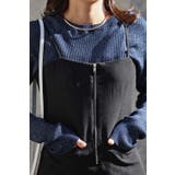 フロントジップビスチェキャミ 77-003455 | BONJOUR SAGAN | 詳細画像7