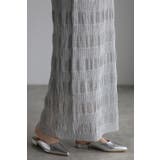 リブメッシュ編みIラインスカート 77-003464 | BONJOUR SAGAN | 詳細画像14 