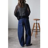 テープヤーン透かし編みショートプルオーバー 77-003496 | BONJOUR SAGAN | 詳細画像5 