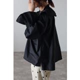 ナイロンタフタラッフルカラーブラウス 77-003550 | BONJOUR SAGAN | 詳細画像7 