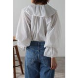 2WAYラッフルカラーブラウス 77-003551 | BONJOUR SAGAN | 詳細画像2 