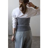 ダブルジップニットビスチェ 77-003560 | BONJOUR SAGAN | 詳細画像8 