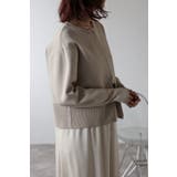 スウェットライクダブルジップカーディガン 77-003561 | BONJOUR SAGAN | 詳細画像4 