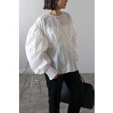 タックスリーブナイロンブラウス 77-003577 | BONJOUR SAGAN | 詳細画像2 