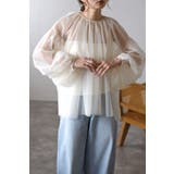 チュールギャザーブラウス 77-003639 | BONJOUR SAGAN | 詳細画像9 