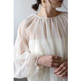 チュールギャザーブラウス 77-003639 | BONJOUR SAGAN | 詳細画像11 